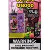 Vcan U8000 Disposable Vape (8000 puffs) Strawberry Kiwi