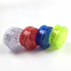 3 Piece Acrylic Dry Herb Crusher (Grinder) 60mm